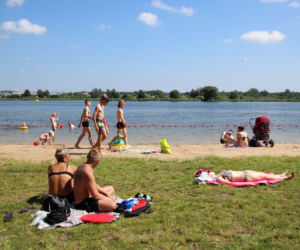 Plaża miejska Dojlidy. Rekordowy początek sezonu. 46,5 tys. plażowiczów w czerwcu