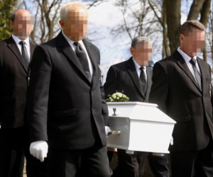 Pogrzeb maleńkiego Milanka, który zginął na cmentarzu