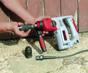Młotowiertarka elektropneumatyczna - wiercenie i kucie w betonie