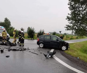 Groźny wypadek na krajowej „ósemce” pod Wrocławiem