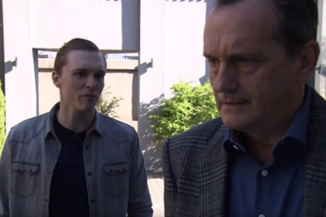 M jak miłość, Radek (Tomasz Włosok), Górecki (Wojciech Wysocki)