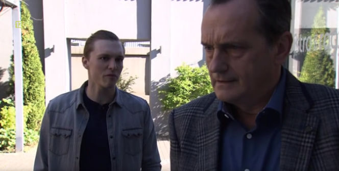 M jak miłość, Radek (Tomasz Włosok), Górecki (Wojciech Wysocki)