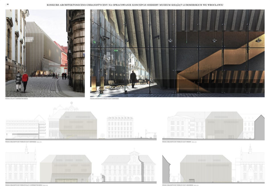 Wyniki konkursu na projekt Muzeum Książąt Lubomirskich we Wrocławiu
