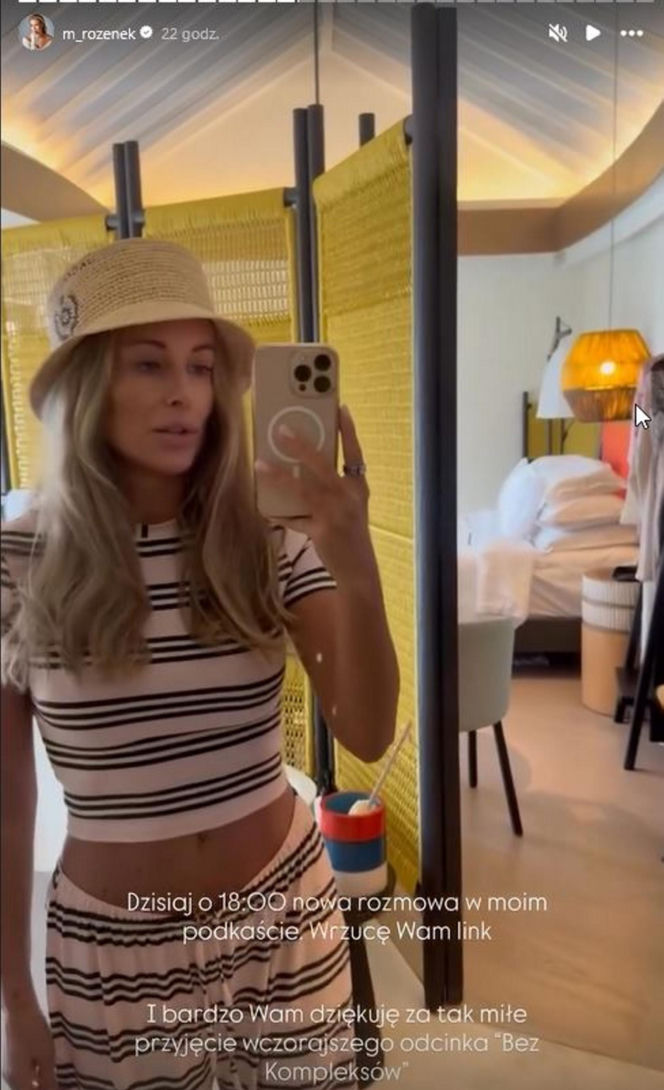 Małgorzata Rozenek i Radosław Majdan na Malediwach