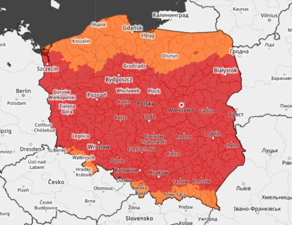 Upały paraliżują Polskę! Imprezy masowo odwoływane w całym kraju