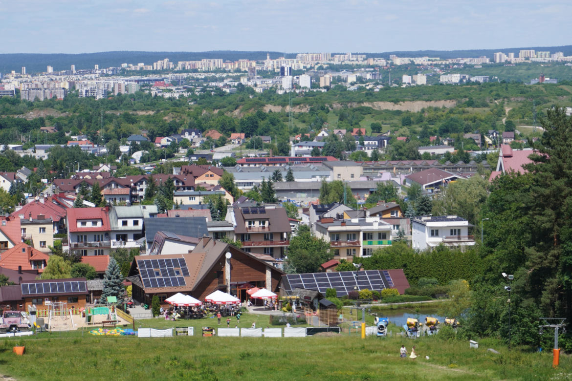 Piękna panorama Kielc z Telegrafu! 