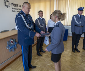 Młodzi policjanci złożyli w Bydgoszczy ślubowanie 