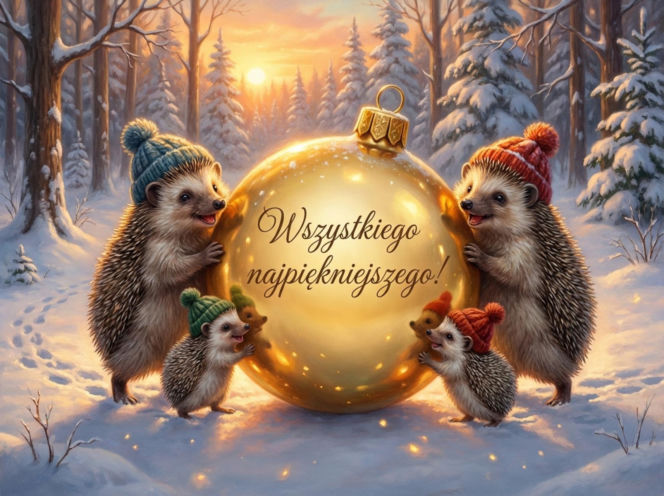 Darmowe świąteczne kartki 2025 do wysłania online