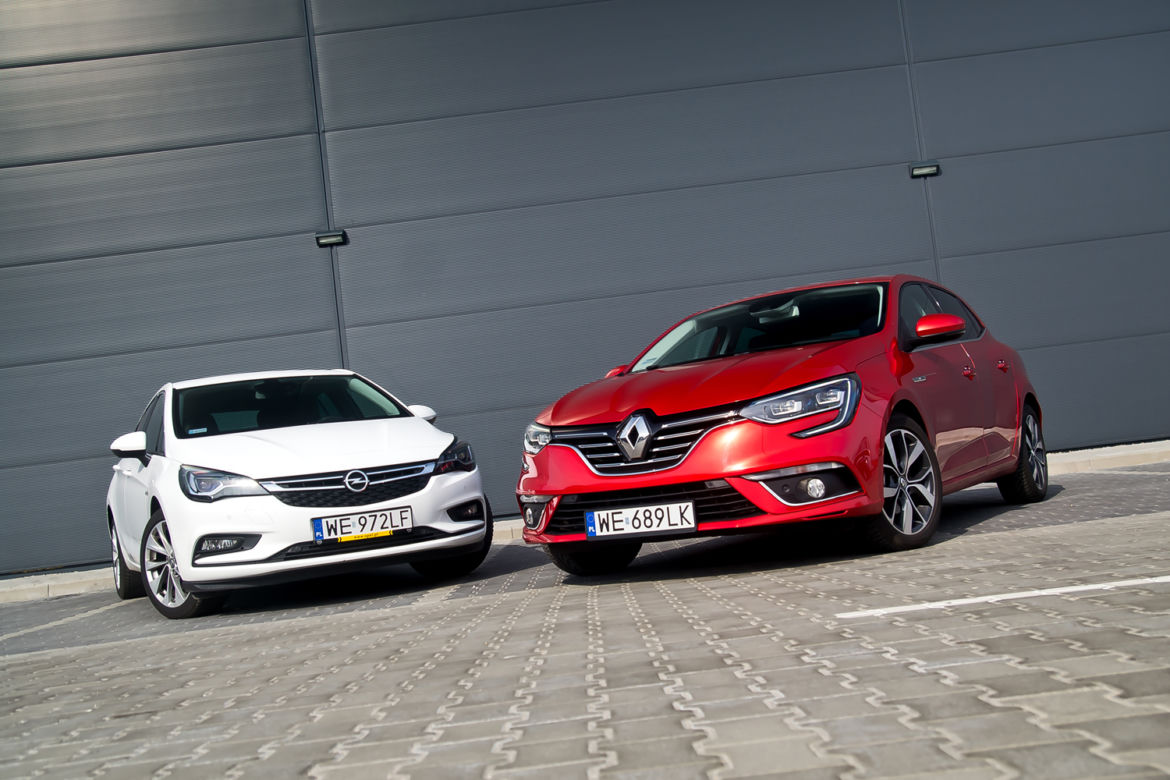 Opel Astra 1.6 CDTi Elite, Renault Megane 1.2 TCe Bose 