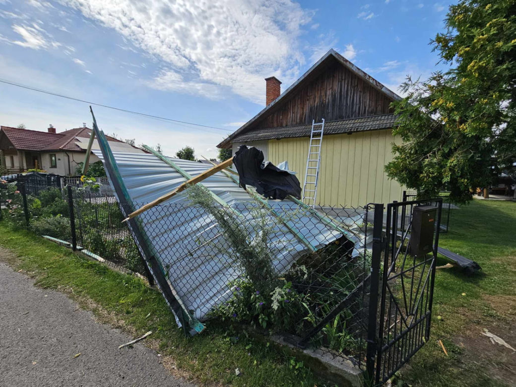 Trąba powietrzna przeszła na Podkarpaciu