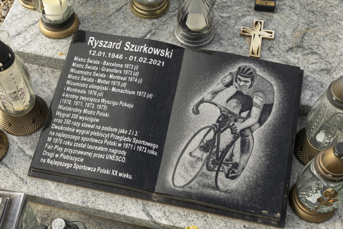 Tak wygląda grób Ryszarda Szurkowskiego
