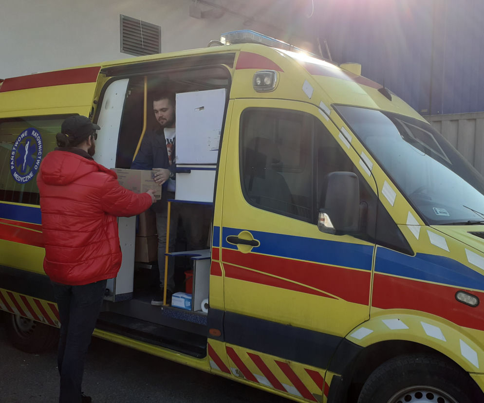 Piękny gest szpitala z Poznania. Karetka gotowa do wyjazdu na Ukrainę