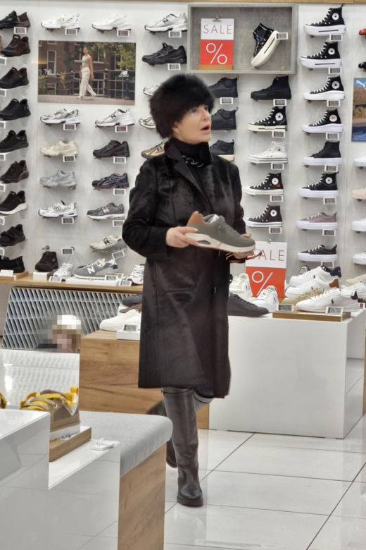 Joanna Racewicz na zakupach