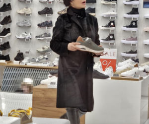 Joanna Racewicz na zakupach