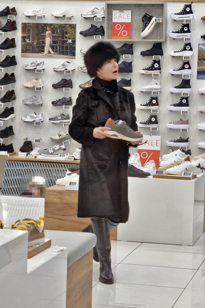 Joanna Racewicz na zakupach