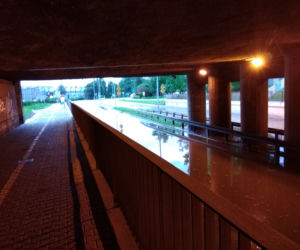 Gwałtowna ulewa nad Radomiem