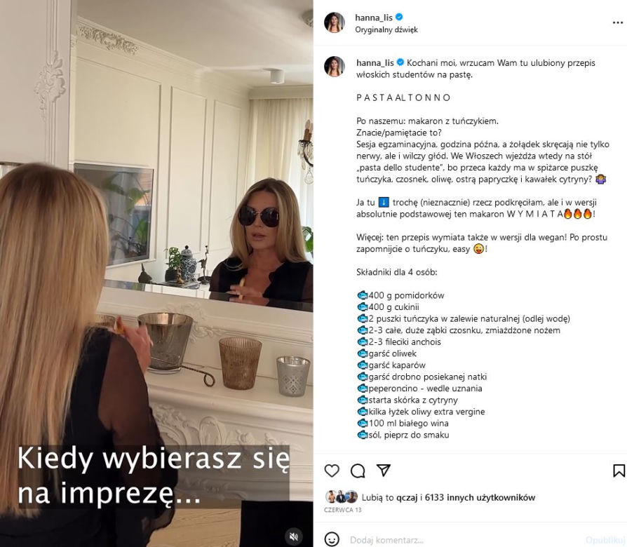 Tak mieszka Hanna Lis