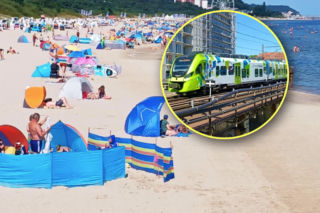 Będzie więcej pociągów nad Bałtyk. Letni rozkład Polregio ucieszy turystów 