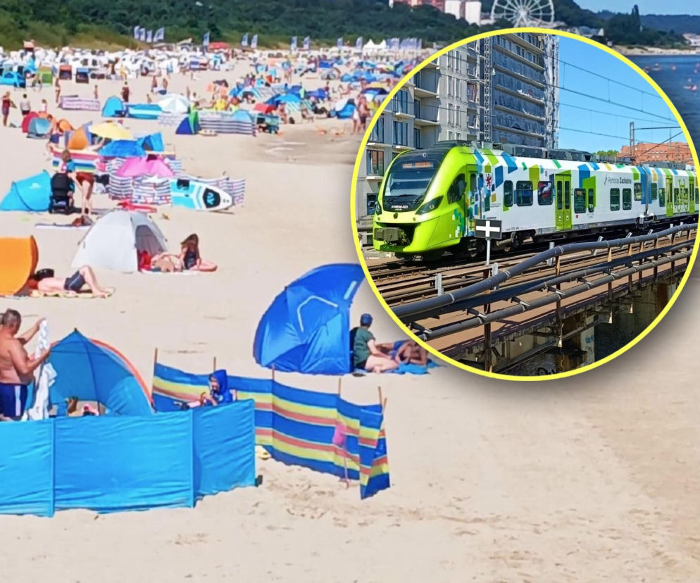 Wyjazd nad morze będzie łatwiejszy. Dużo pociągów nad Bałtyk w nowym rozkładzie Polregio