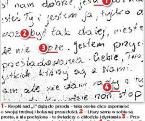 Grafolog: Katarzyna Waśniewska może zaplanować zabójstwo i normalnie żyć