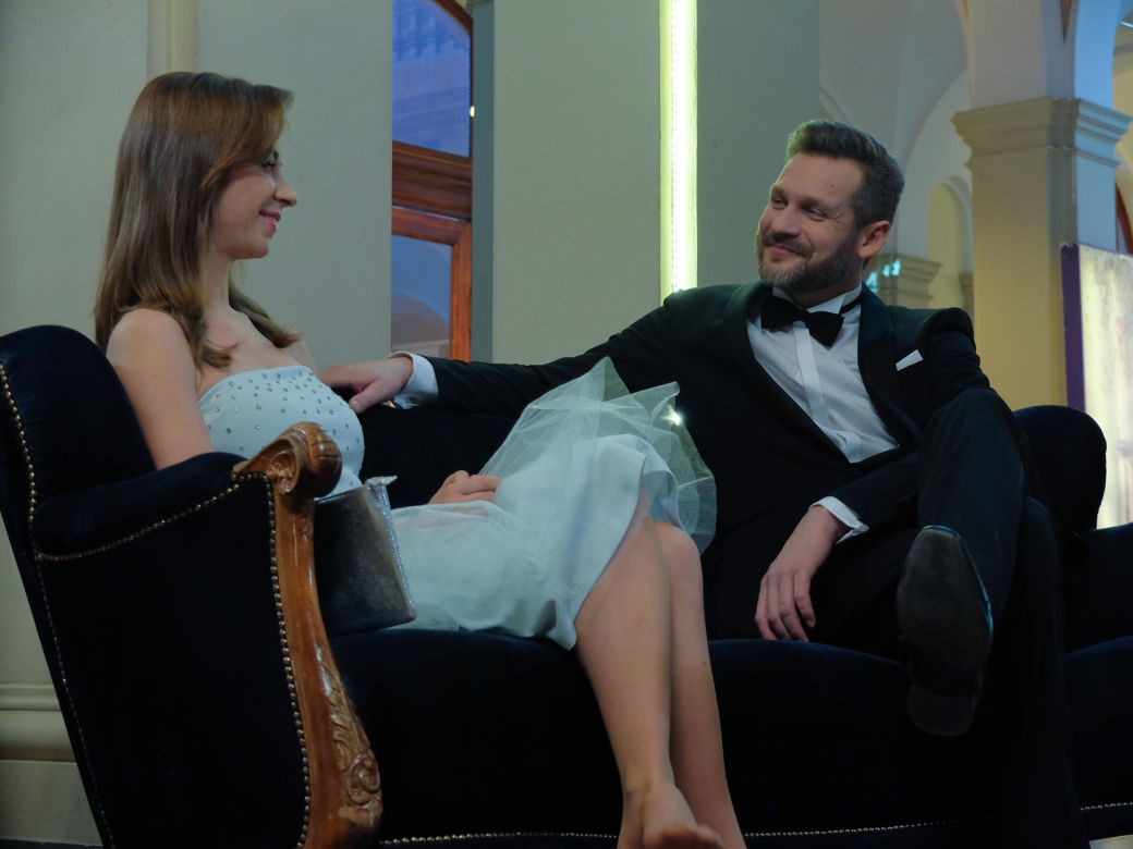 Pierwsza miłość. Beata (Katarzyna Ankudowicz), Lew (Marcin Krawczyk)