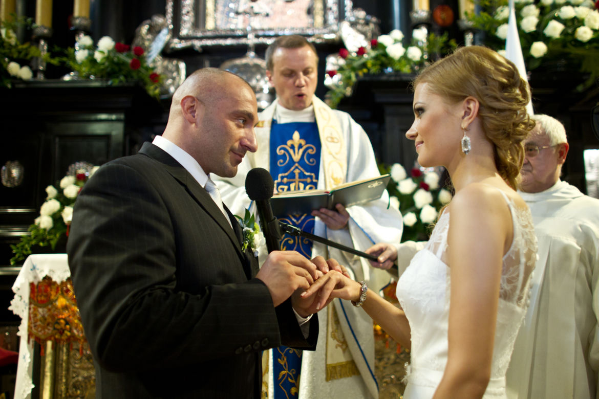 Marcin Najman i żona