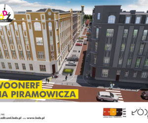 Woonerf na Piramowicza - wizualizacje