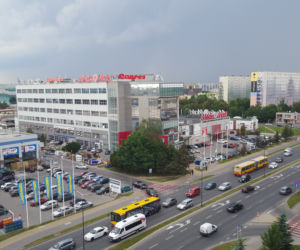 Plaża na dachu w centrum Rzeszowa