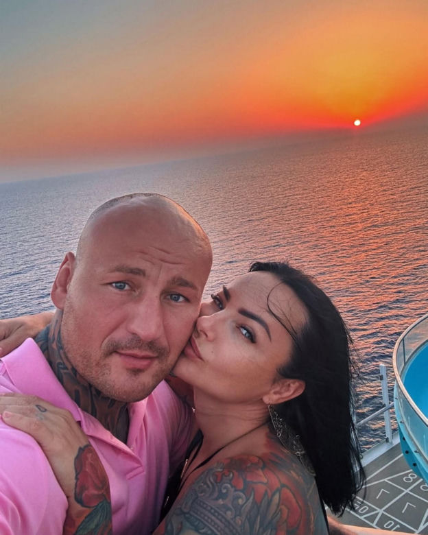 Artur Szpilka z ukochaną Kamilą Wybrańczyk