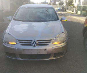 W Długiem Starem koło Leszna samochód potrącił mężczyznę. Pieszy był pijany