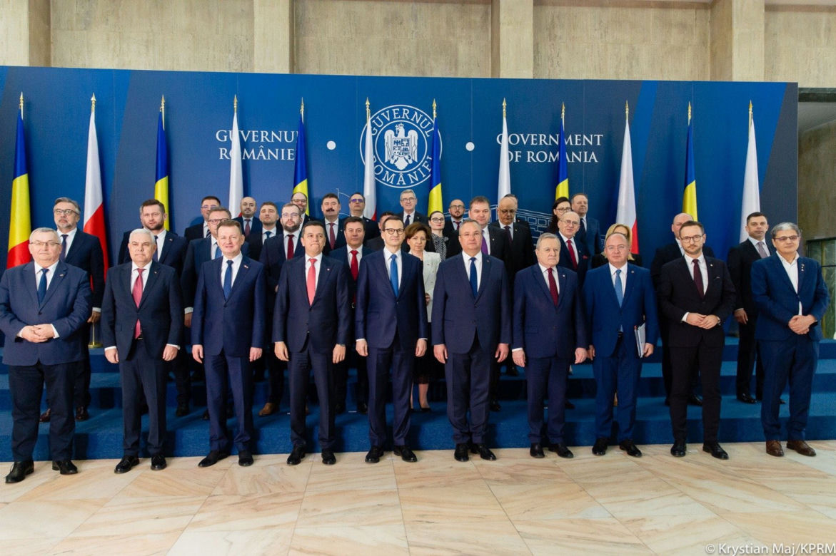 Premier Mateusz Morawiecki w Bukareszcie 
