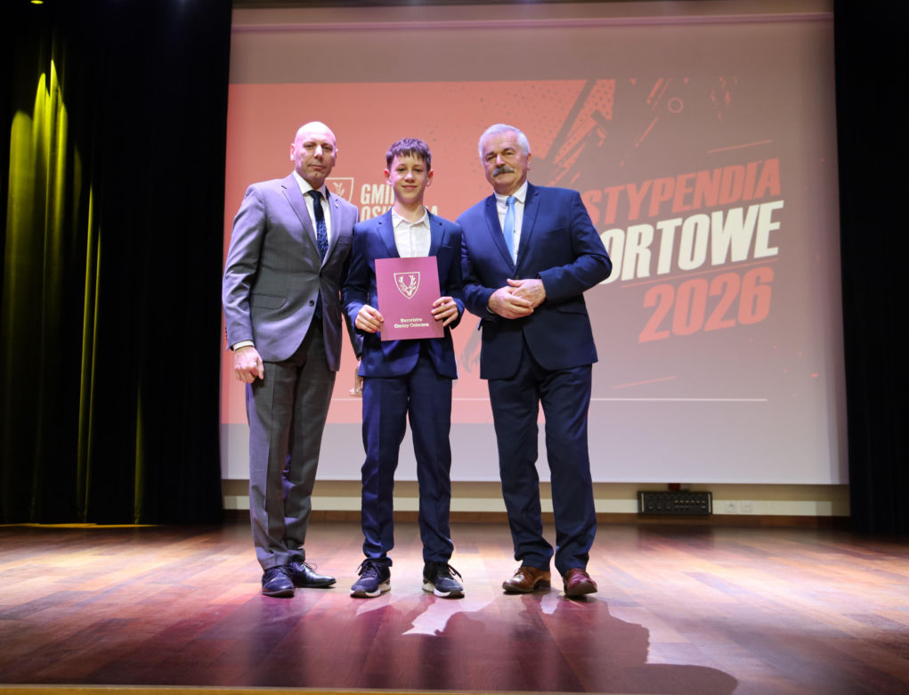Stypendia sportowe w Osiecznej