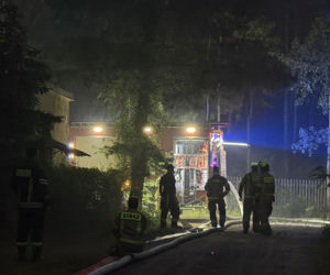 Strażacy walczą z potężnym pożarem na Mazowszu