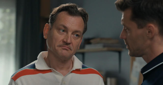 Barwy szczęścia, odcinek 3265. Stefaniak (Paweł Ławrynowicz), Darek (Andrzej Niemyt)