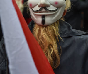 Tak wyglądał protest Zakończyć plandemię w Toruniu