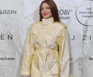 Szapołowska w czerni, Fijał z futrem w ręku i olśniewająca Steczkowska. Tłum gwiazd u Zienia