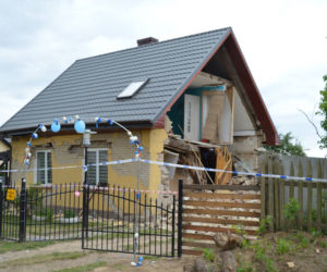 Sosnowo: Wybuch butli gazowej zniszczył dom nowożeńców