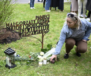Rocznica masakry na UW. Uczcili pamięć pani Małgorzaty