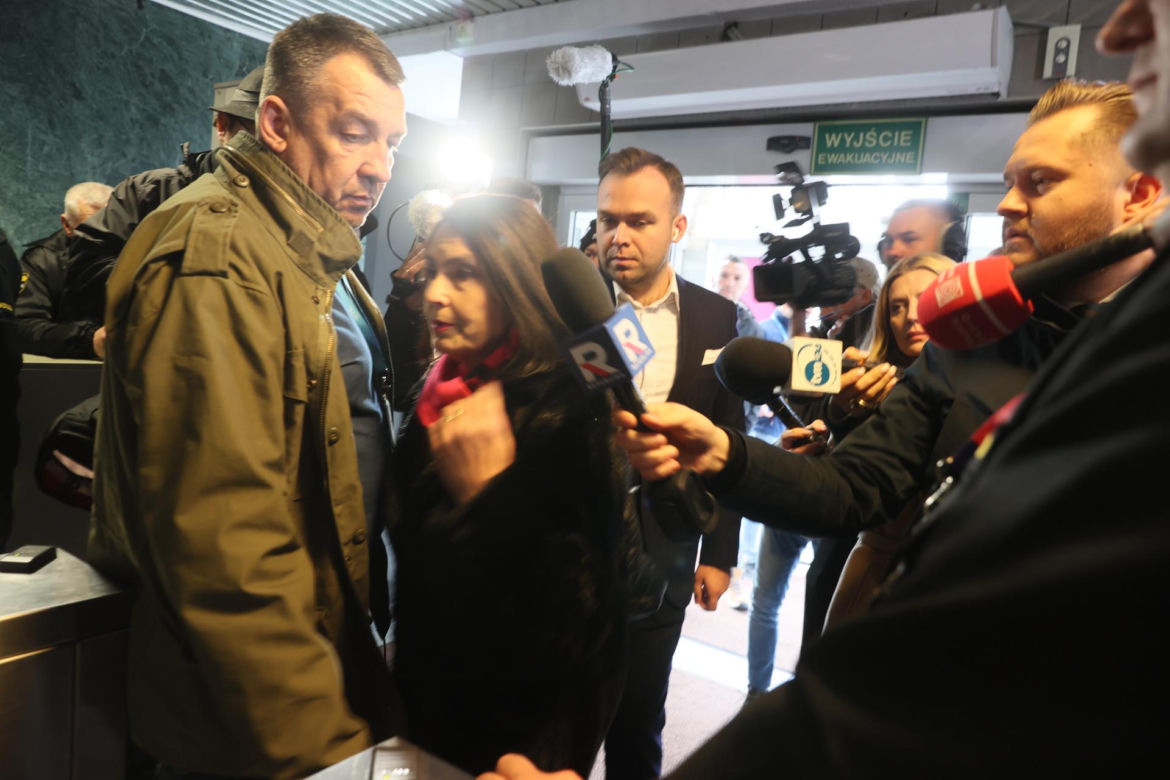 Awantura o debatę Nawrockiego i Trzaskowskiego w Końskich