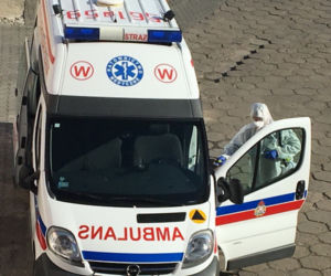 Tak służby przyjeżdżają po próbki