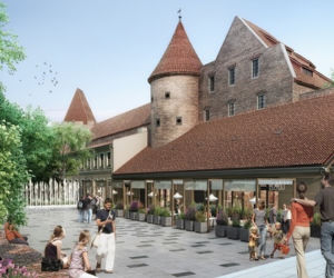 Budynek B8 – Bulwar Staromiejski we Wrocławiu. Adaptacja na restaurację