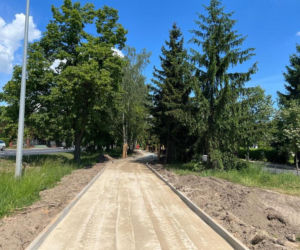 Budowa ścieżki rowerowej na Gronowie