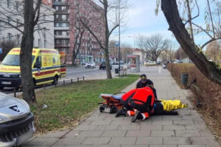 Jechała hulajnogą, nie zauważyła drzewa. Z impetem rąbnęła w pień. „W ogóle się nie ruszała”