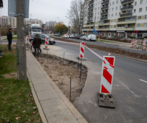 Prace na obwodnicy Gocławia