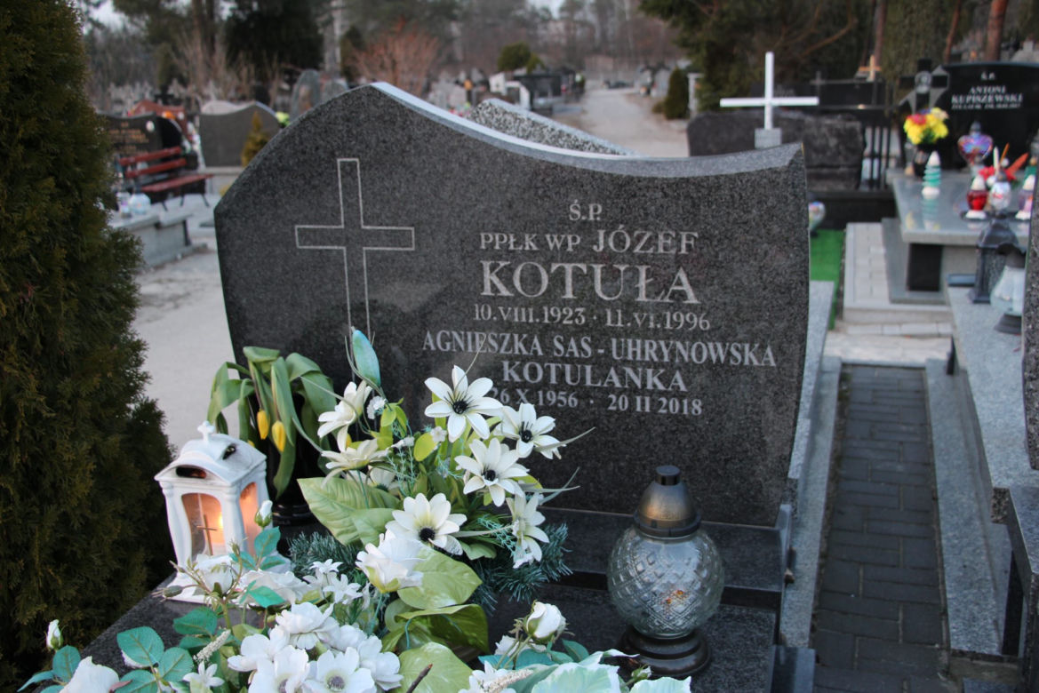 Grób Agnieszki Kotulanki