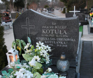 Grób Agnieszki Kotulanki