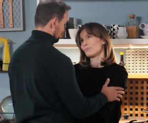 Barwy szczęścia odc. 3361. Marcin Kodur (Oskar Stoczyński), Renata (Anna Mrozowska)