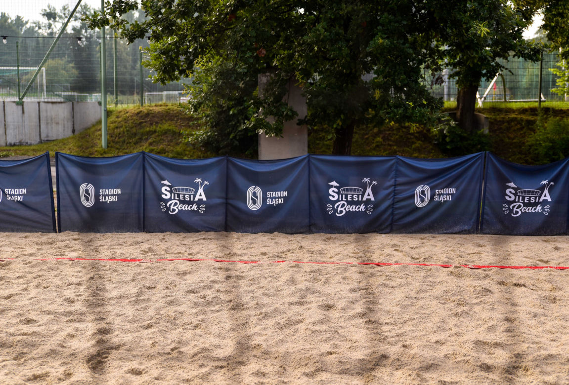 Tak wygląda sztuczna plaża przy Stadionie Śląskim. Rozkręcaliśmy tam imprezę w ramach Eska Summer City