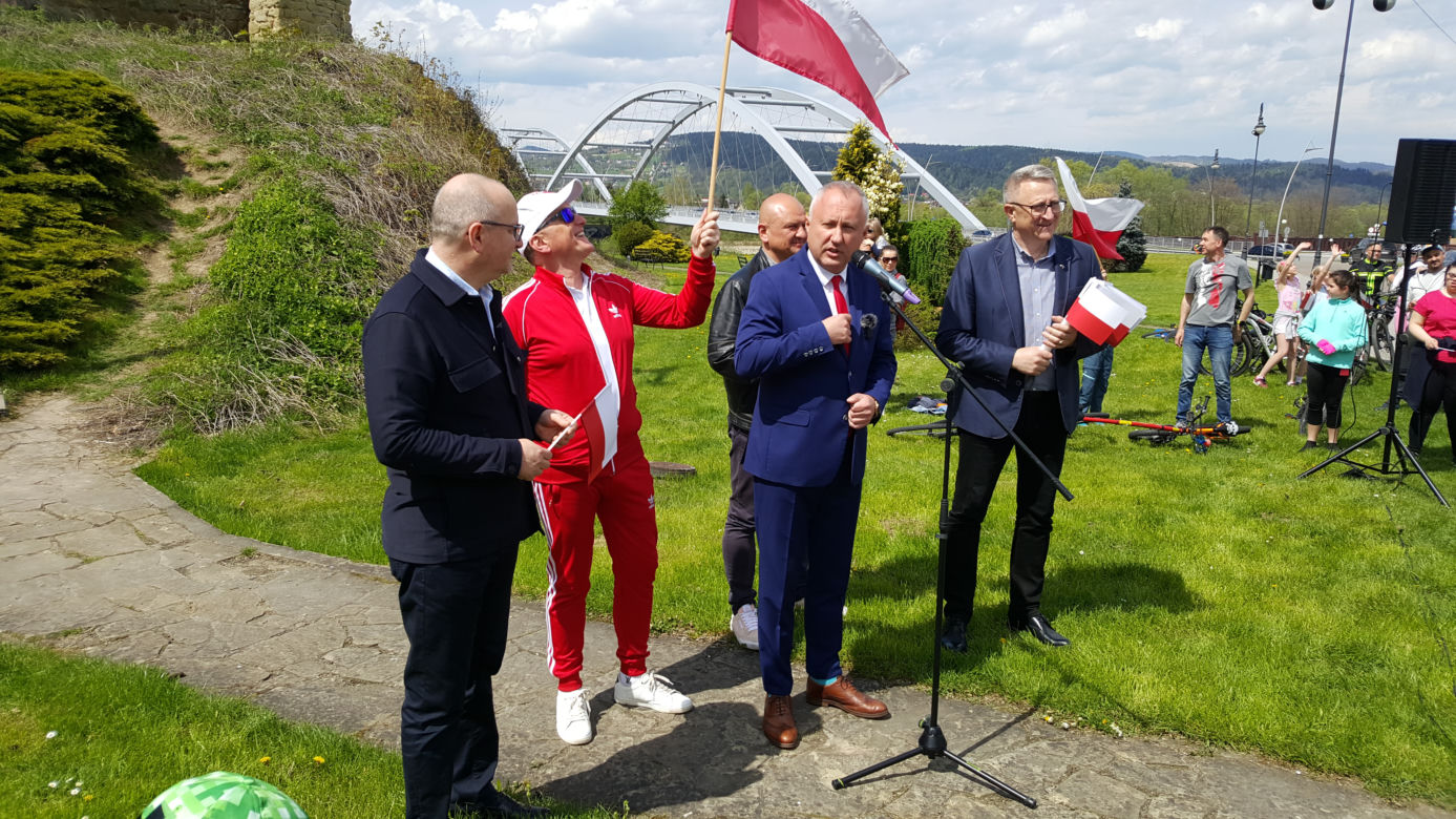 Dzień flagi w Nowym Sączu