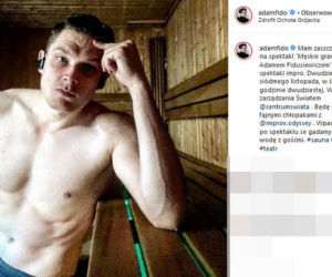 Adam Fidusiewicz zaprasza na spektakl, 